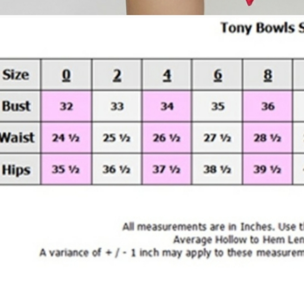 HOCO Tony Bowls short dress gown 4 cy - Picture 6 of 6